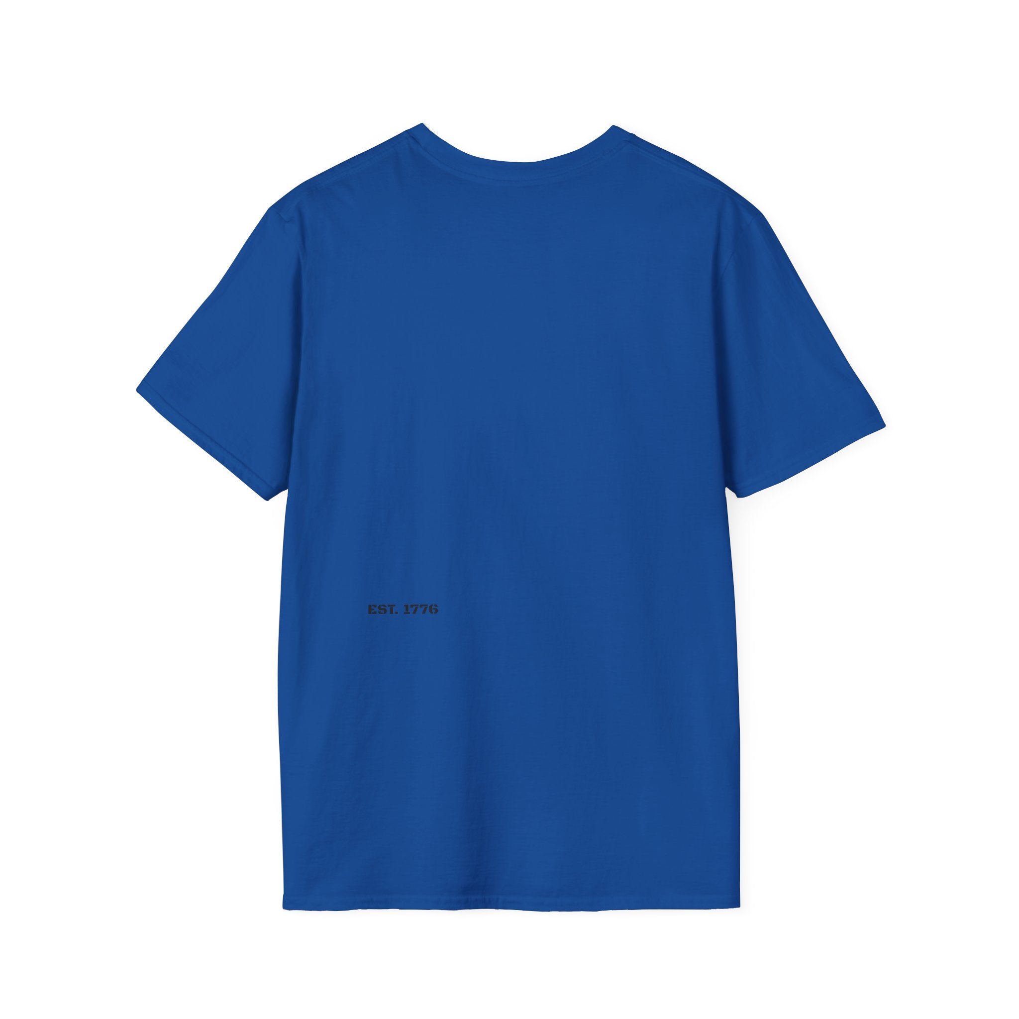 Patriotic Eagle Tee — Bald Eagle over American Flag Graphic