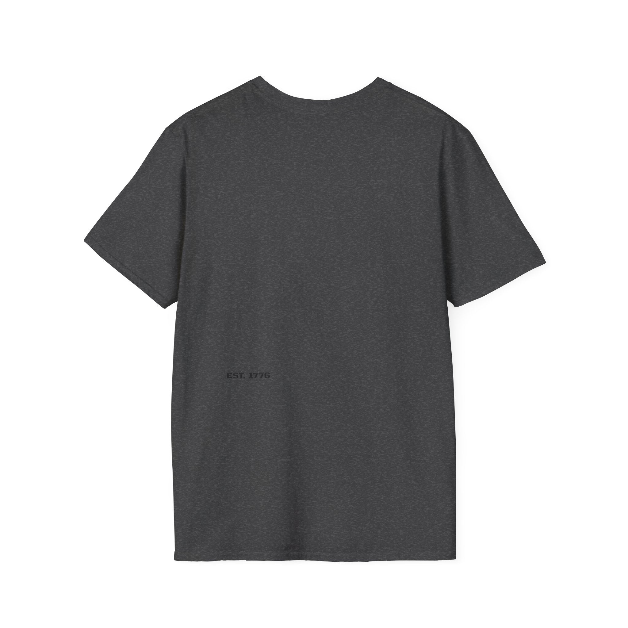 Patriotic Eagle Tee — Bald Eagle over American Flag Graphic